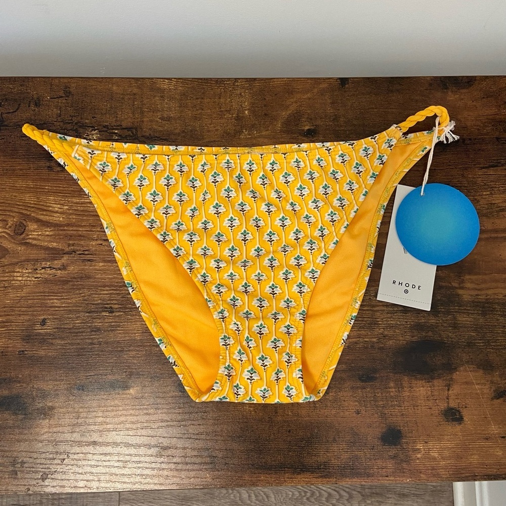 NWT | Rhode women’s‎ floral bikini bottoms — XL